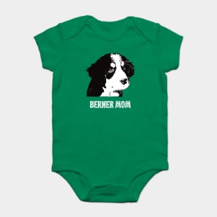 Berner Mom Bernese Mountain Dog Poodle Design Baby Bodysuit